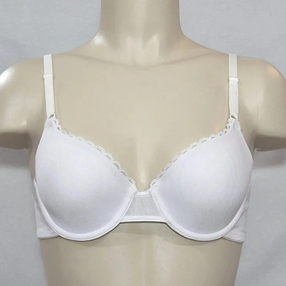 34B‎ Bestform 5005553 5553 Average Padded Underwire Bra White  New with Tags - Picture 1 of 3